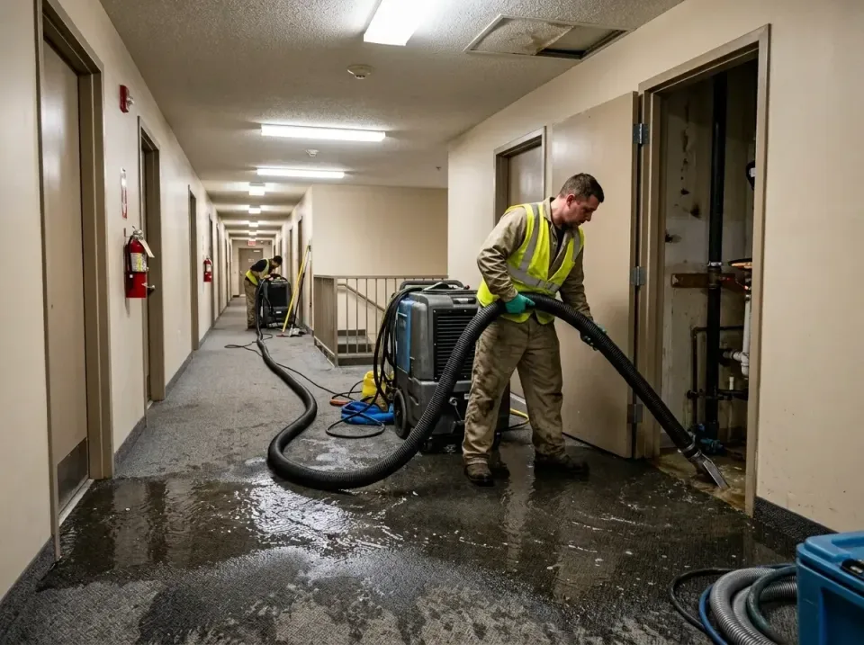 multi-unit-apartment-hallway-f-005 — frequently asked questions, Emergency Burst Pipe Water Extraction & Removal in Bonita S…